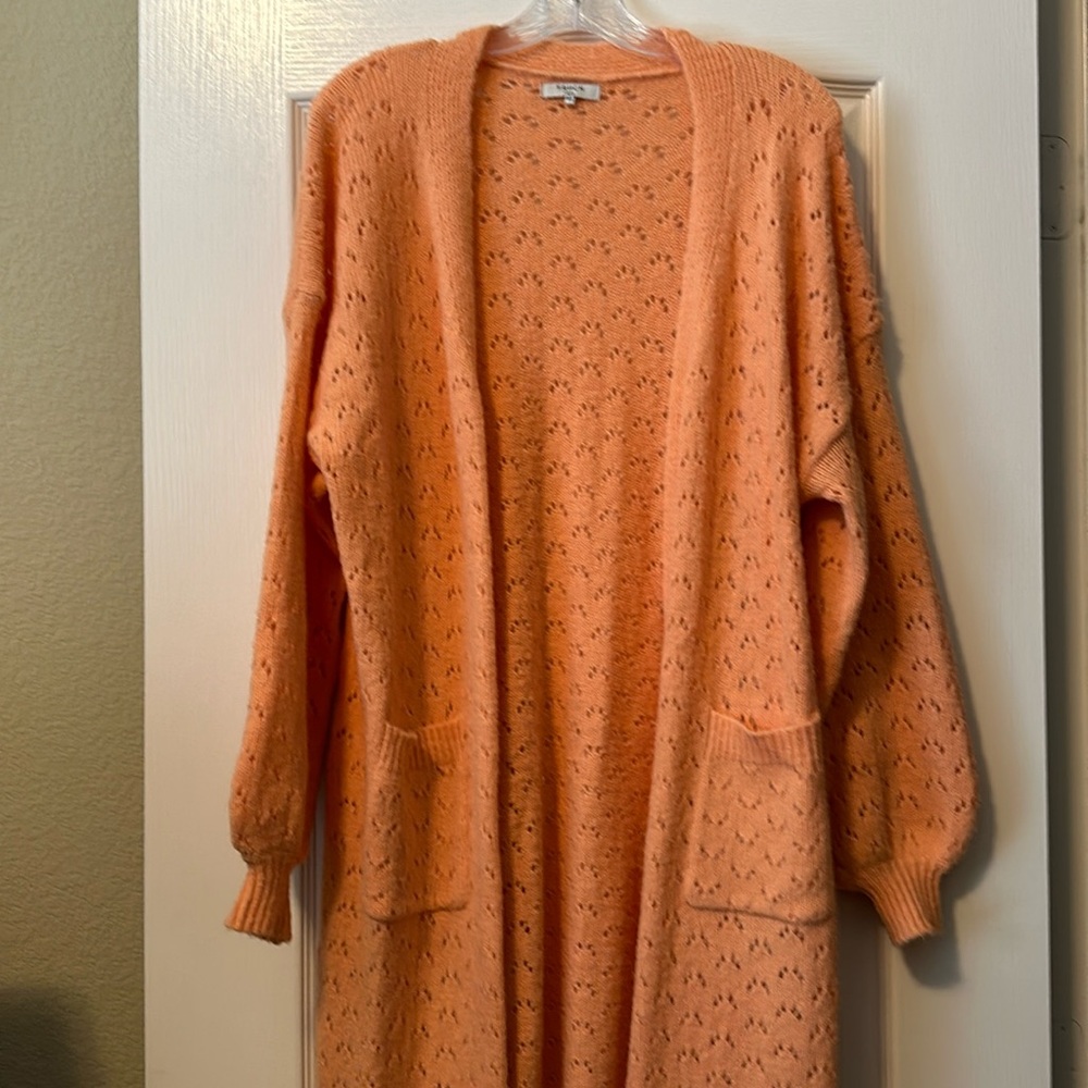 Anthropologie knit cardigan duster